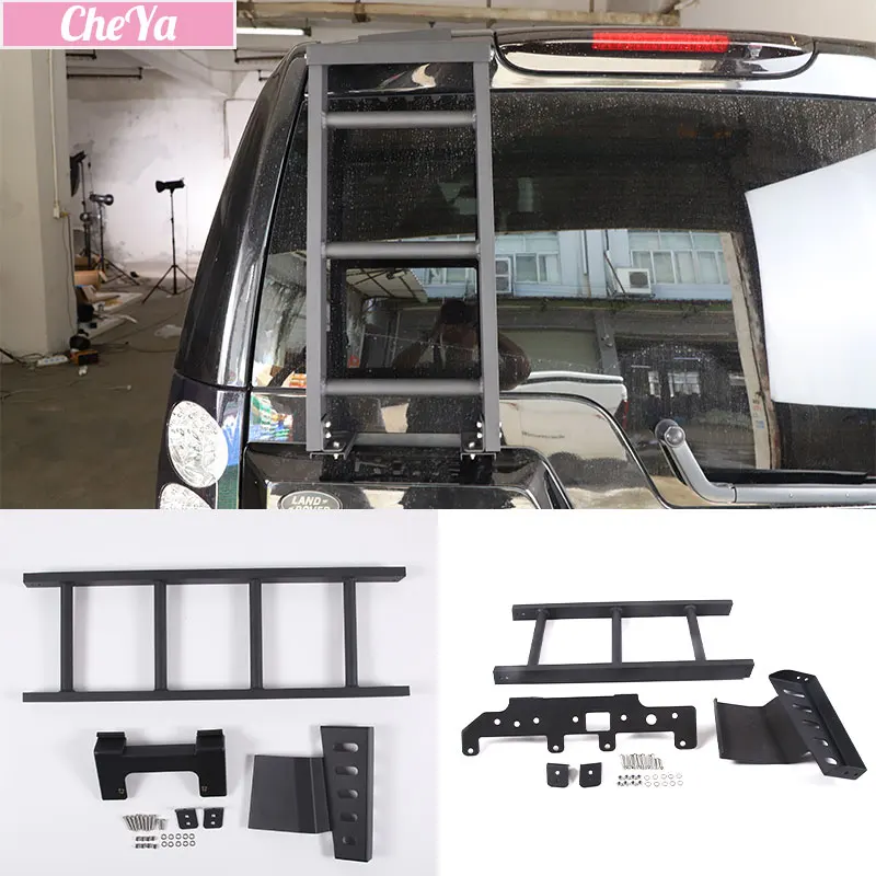 For Land Rover Discovery 3 4 LR3 LR4 2004-16 Car Rear Tail Door Tailgate Roof Ladder Climbing Aluminum Modification Accessories
For Land Rover Discovery 3 4 LR3 LR4 2004-16 Car Rear Tail Door Tailgate Roof Ladder Climbing Aluminum Modification Accessories