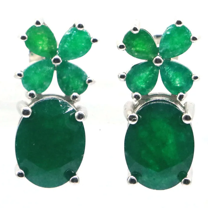 Real 925 Solid Sterling Silver Earrings 17x8mm New Statement Real Green Emerald Pink Tourmaline Blue Violet Tanzanite
Real 925 Solid Sterling Silver Earrings 17x8mm New Statement Real Green Emerald Pink Tourmaline Blue Violet Tanzanite