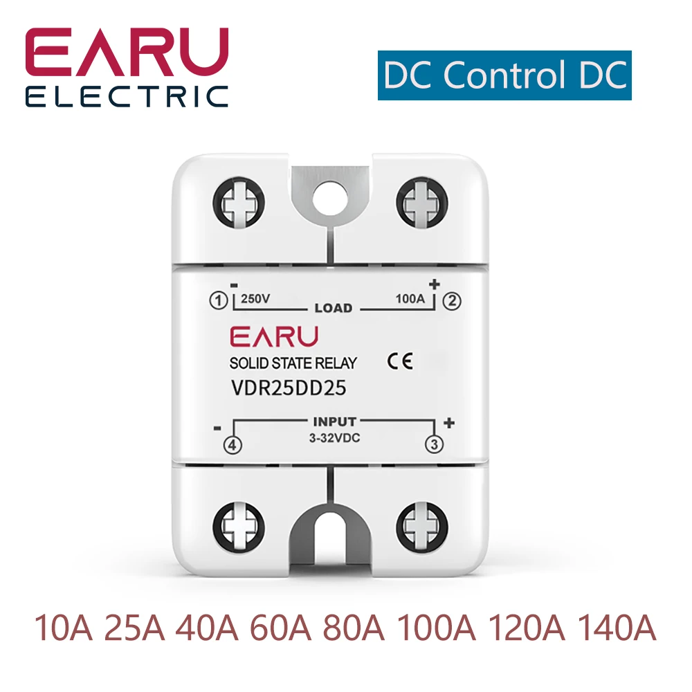 SSR-25DD SSR 10A 25A 40A 60A 80A 100A твердотельный релейный модуль DC 3-32V вход DC 12-220V выходной трансформатор напряжения
SSR-25DD SSR 10A 25A 40A 60A 80A 100A твердотельный релейный модуль DC 3-32V вход DC 12-220V выходной трансформатор напряжения