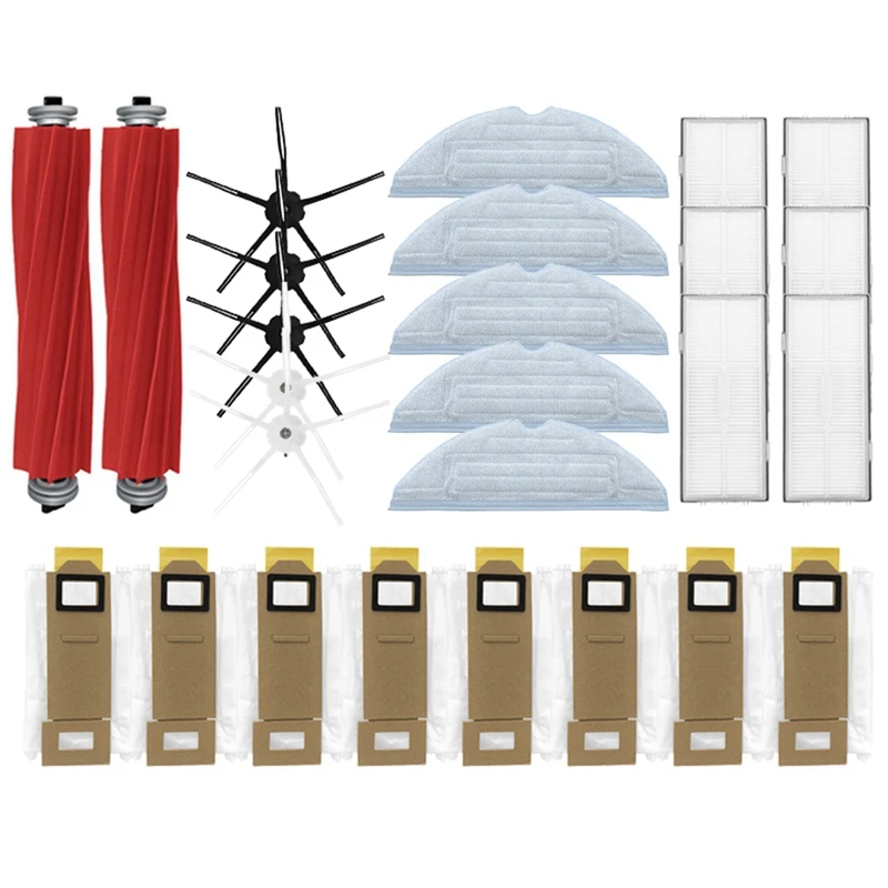 For Xiaomi Roborock T7S T7SPULS S7 Vacuum Cleaner Accessories Main Brush Side Brush Hepa Filter Dust Bag Spare Part
For Xiaomi Roborock T7S T7SPULS S7 Vacuum Cleaner Accessories Main Brush Side Brush Hepa Filter Dust Bag Spare Part