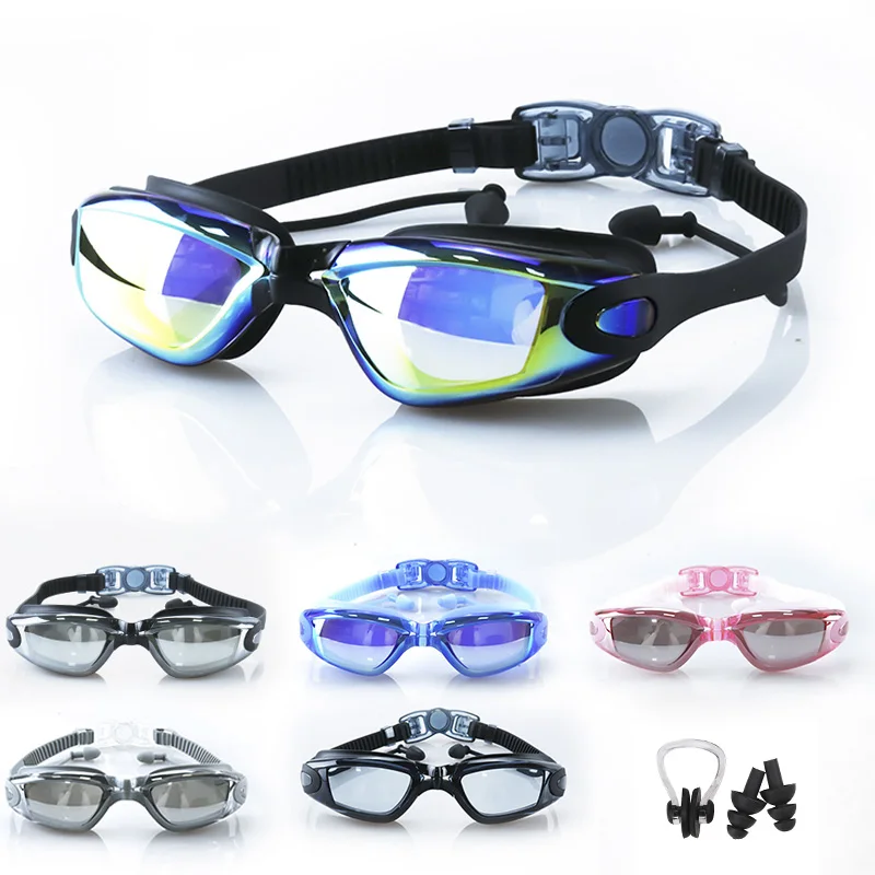 Clip Lens Anti-fog Waterproof With Nose Очки Для Glasses Adult Swimming Silicone Protection Swim Плавания Earplugs Goggles 
Clip Lens Anti-fog Waterproof With Nose Очки Для Glasses Adult Swimming Silicone Protection Swim Плавания Earplugs Goggles