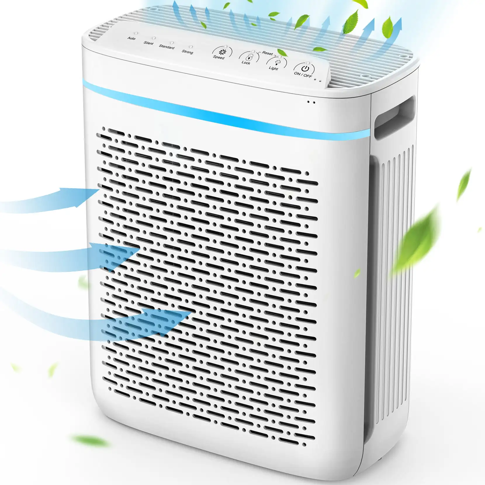 Air Purifier for Home, True HEPA Filter with 3-Stage Efficient Filtration System for Bedroom, Kitchen, Office,Baby
Air Purifier for Home, True HEPA Filter with 3-Stage Efficient Filtration System for Bedroom, Kitchen, Office,Baby