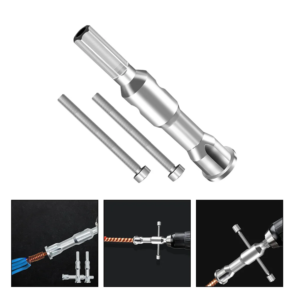 1 Set Wire Twisting Tool Professional Wire Stripper and Twisting Tool for Drill
1 Set Wire Twisting Tool Professional Wire Stripper and Twisting Tool for Drill