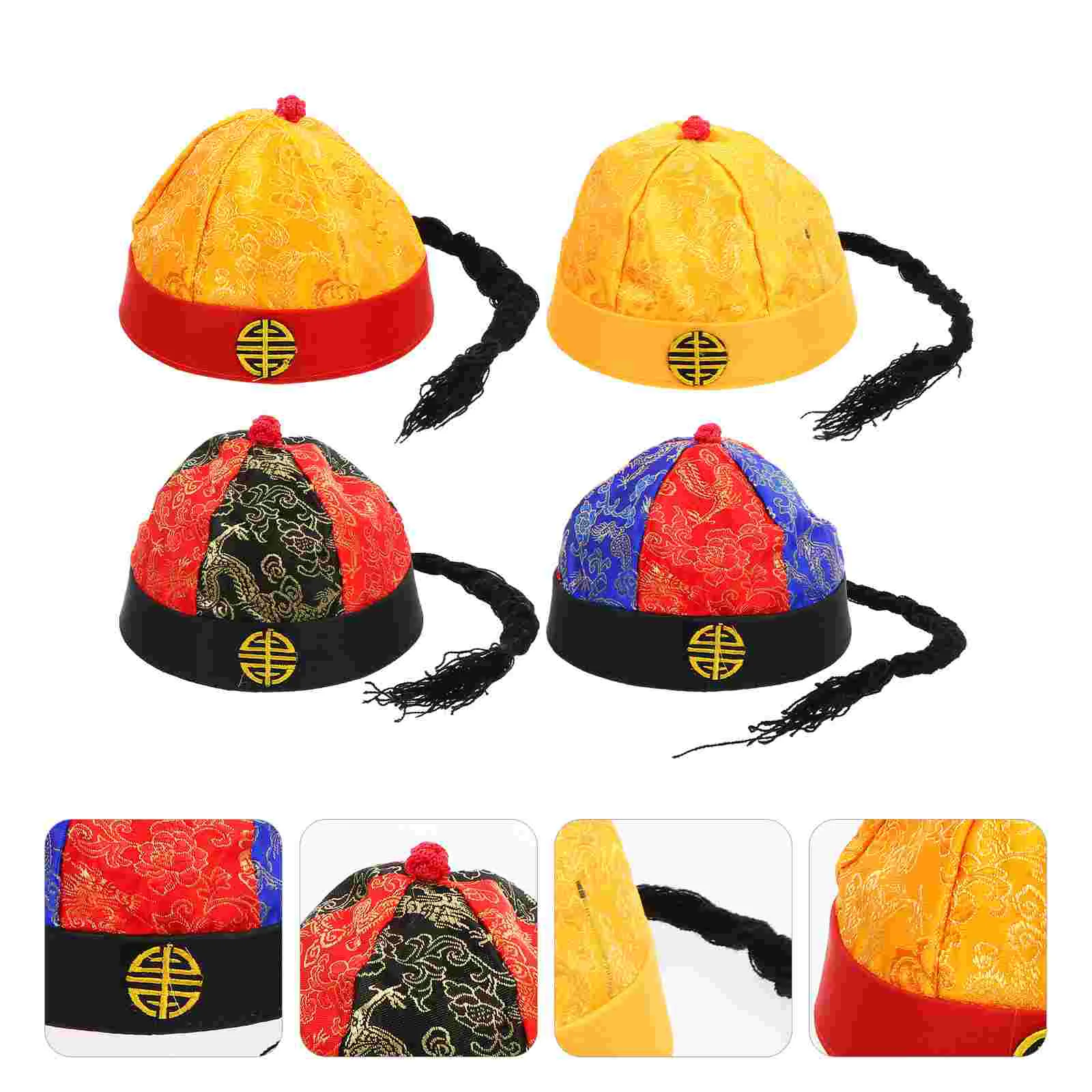 4 Pcs Prince Hat Kids Costume Vintage Head-wears Headgear Cos-play Props Fabric Masquerade Head-wears Baby Performance Supplies
4 Pcs Prince Hat Kids Costume Vintage Head-wears Headgear Cos-play Props Fabric Masquerade Head-wears Baby Performance Supplies