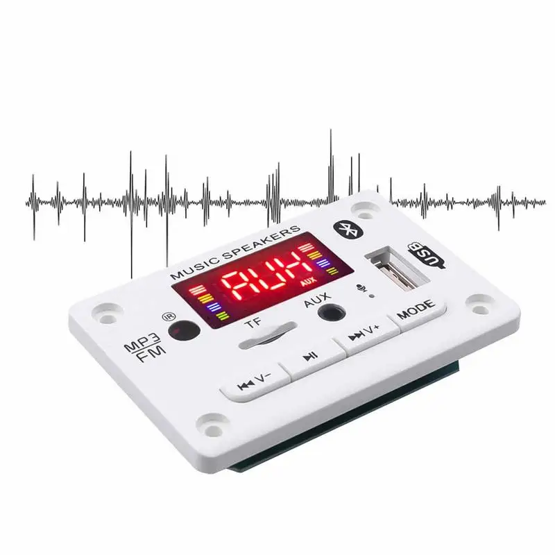 Wireless MP3 Player Board Module 5.0 Amplifier TF Radio USB For Car Radio Audio Speaker Car Kit
Wireless MP3 Player Board Module 5.0 Amplifier TF Radio USB For Car Radio Audio Speaker Car Kit
