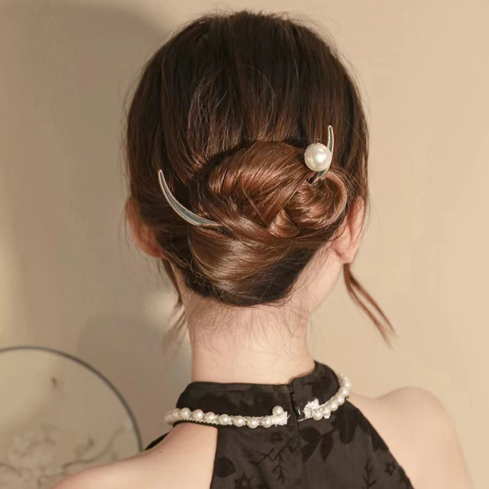 Handmade Crescent Moon Hair Forks Silver Pearl Moon Hair Sticks For Women Ethnic Vintage Elegant Hair Clip Hair Accessories
Handmade Crescent Moon Hair Forks Silver Pearl Moon Hair Sticks For Women Ethnic Vintage Elegant Hair Clip Hair Accessories