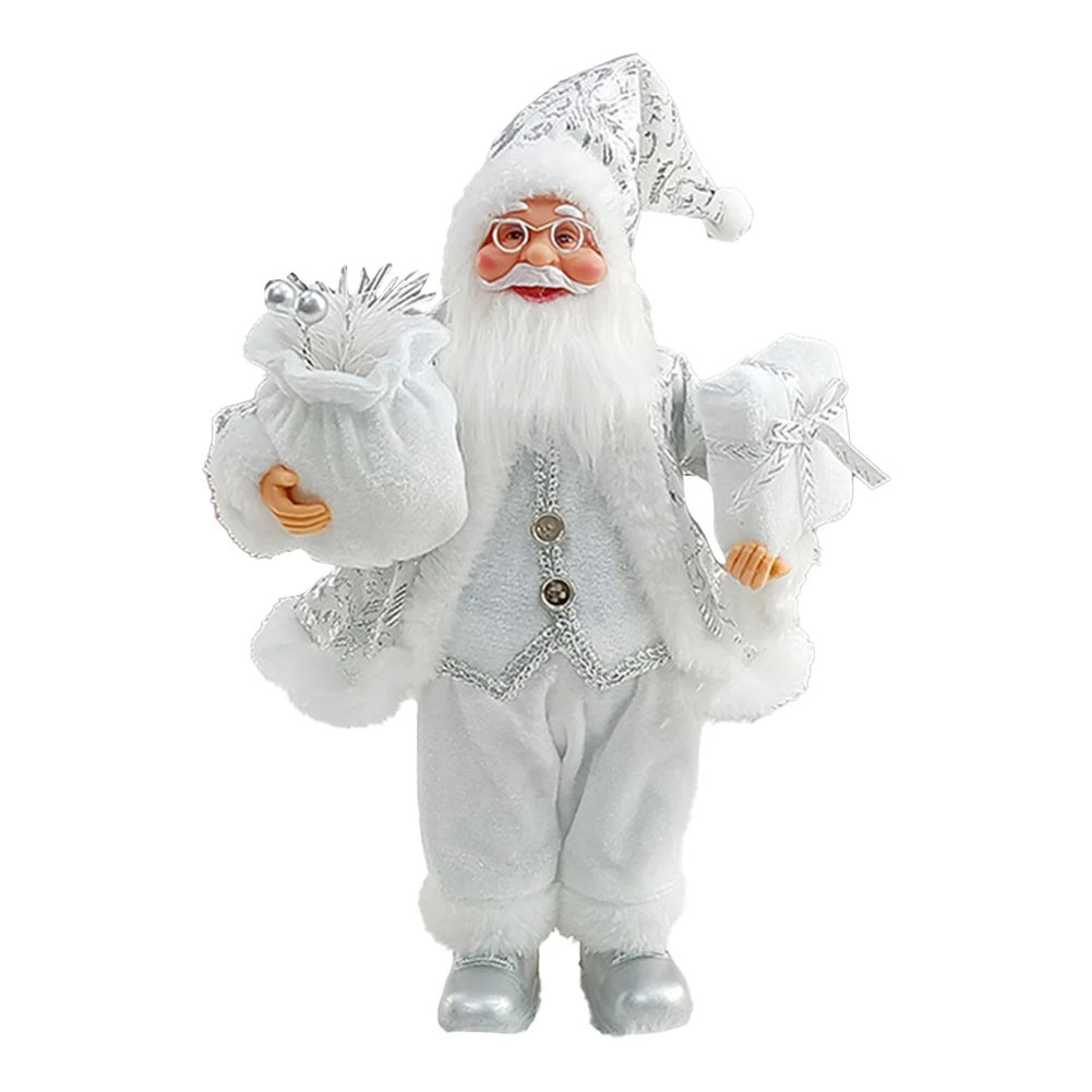30cm Standing Posture Gift Santa Claus Doll Oranments Xmas Pendants Merry Christmas Decor For Home Kids Naviidad Presents
30cm Standing Posture Gift Santa Claus Doll Oranments Xmas Pendants Merry Christmas Decor For Home Kids Naviidad Presents
