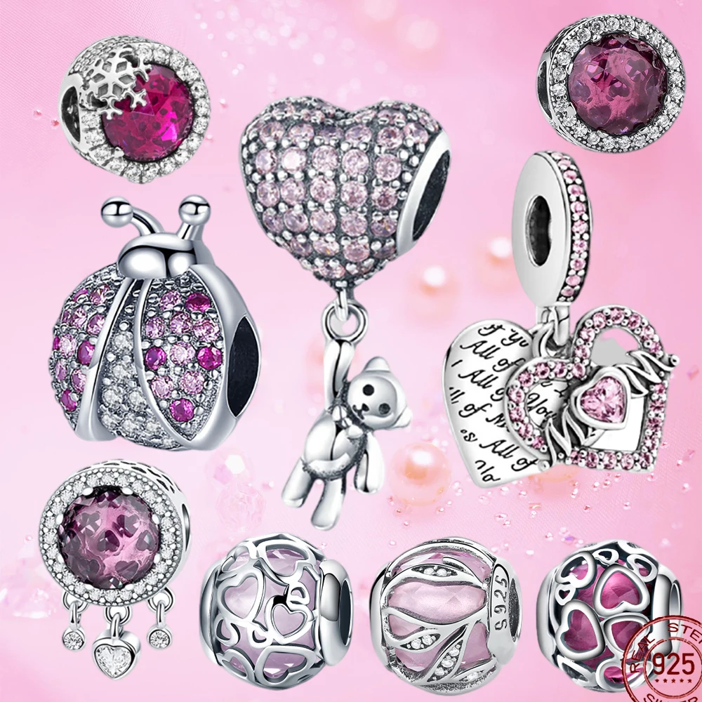 925 Sterling Silver Bear Balloon Mom Beads Charm Fit Original Pandora DIY plata ley Bracelets Charm For Women Gift Jewelry DIY
925 Sterling Silver Bear Balloon Mom Beads Charm Fit Original Pandora DIY plata ley Bracelets Charm For Women Gift Jewelry DIY