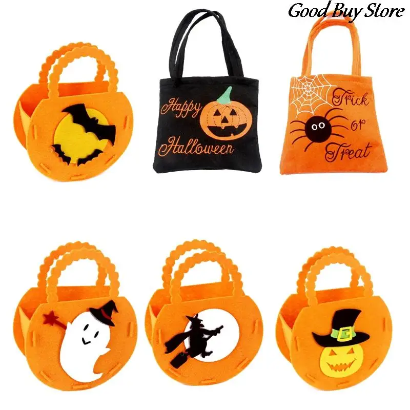 Halloween Trick Or Treat Candy Bags Orange Gift Bag Cute Pumpkin Children Handbags Kids Party Totes Cartoon Cosplay Purse
Halloween Trick Or Treat Candy Bags Orange Gift Bag Cute Pumpkin Children Handbags Kids Party Totes Cartoon Cosplay Purse