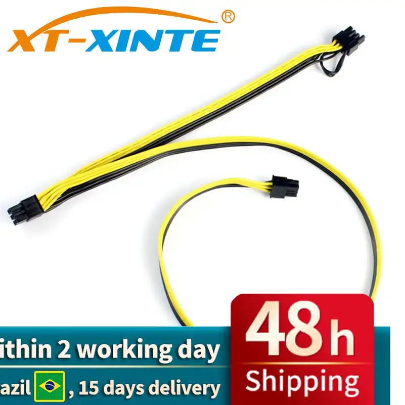 Modular PSU PCIe for Molex 6pin to 8(6+2)pin+6pin PowerCable PCI Express Internal Splitter Ribbon Adapter Cable 18AWG for Mining
Modular PSU PCIe for Molex 6pin to 8(6+2)pin+6pin PowerCable PCI Express Internal Splitter Ribbon Adapter Cable 18AWG for Mining