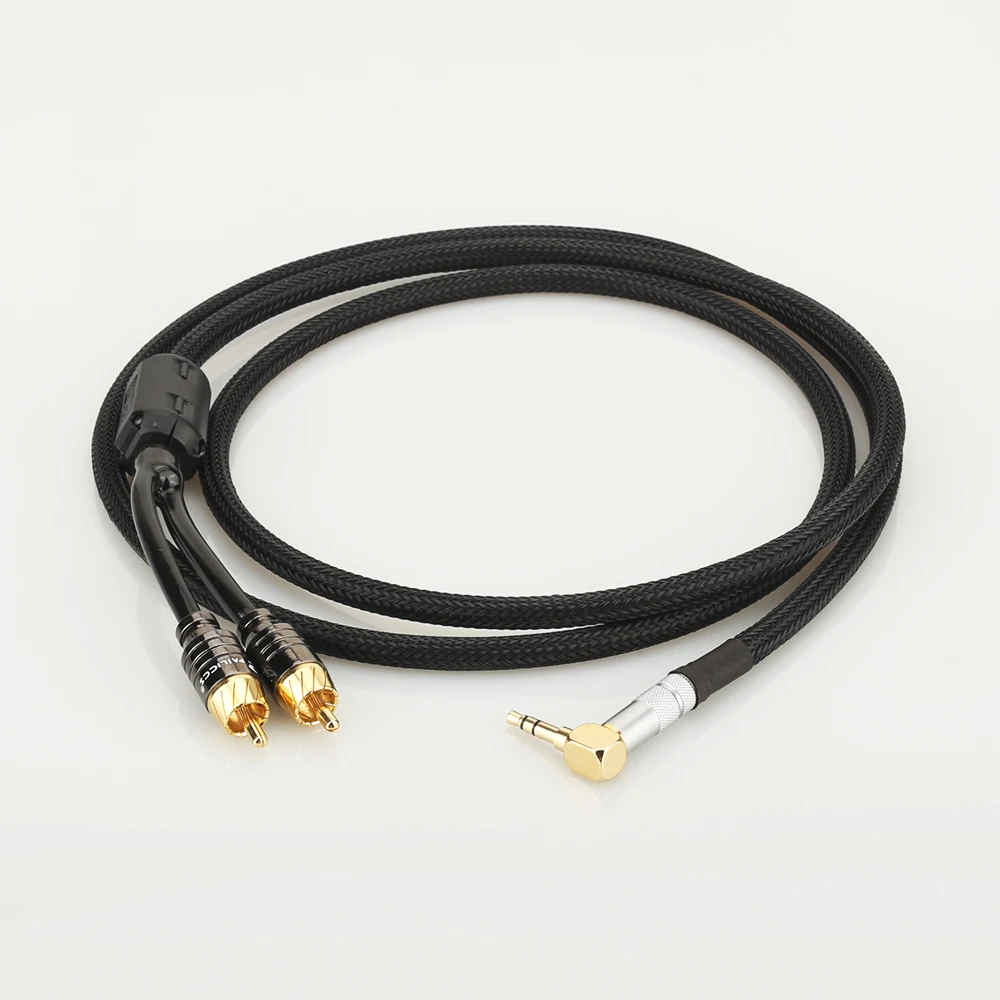Hifi 3.5mm to 2RCA Audio Auxiliary Adapter Stereo Splitter Cable AUX RCA Y Cord for Smartphone Speakers Table
Hifi 3.5mm to 2RCA Audio Auxiliary Adapter Stereo Splitter Cable AUX RCA Y Cord for Smartphone Speakers Table