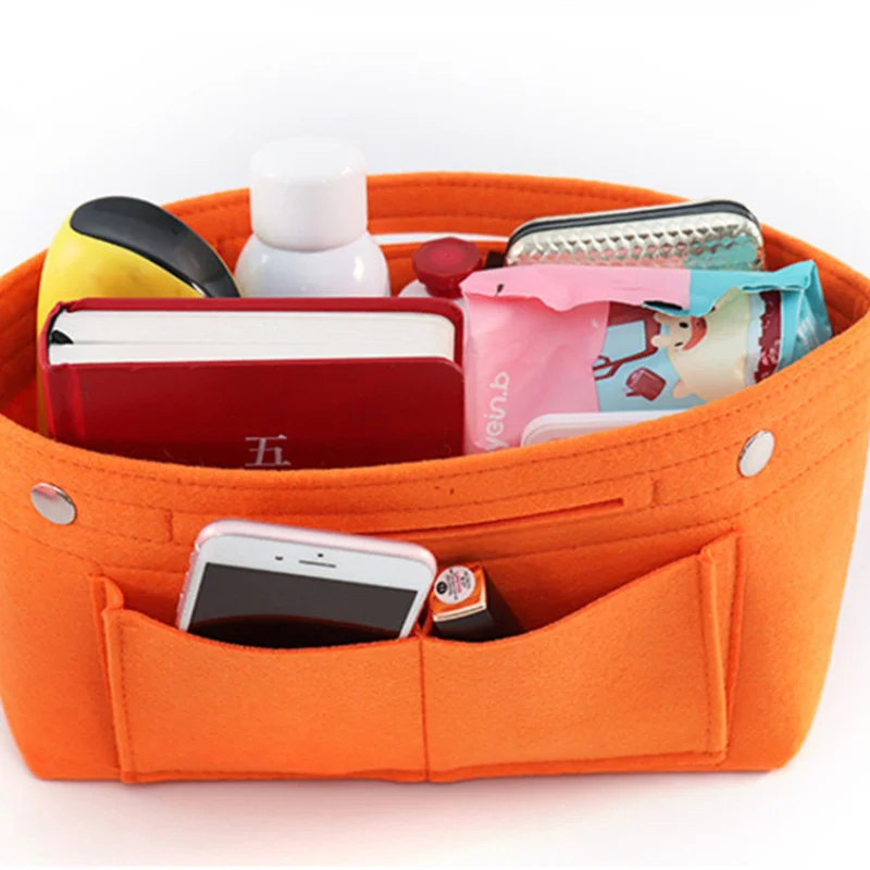 Makeup Bag Organizer Felt Fabric Purse Women Cosmetic Bag Handbag Insert Bag Case Multi-function for Ladies Travel Organizer
Makeup Bag Organizer Felt Fabric Purse Women Cosmetic Bag Handbag Insert Bag Case Multi-function for Ladies Travel Organizer