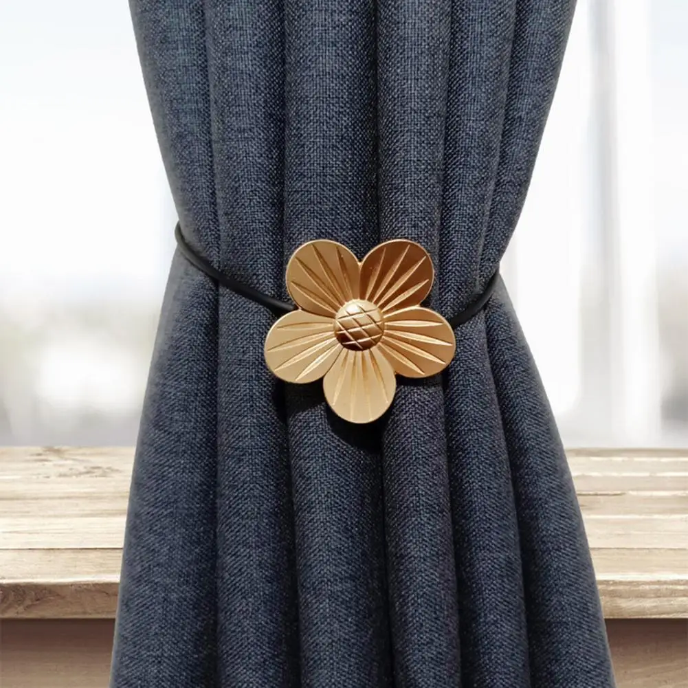 Flower Shape Magnetic Curtain Tiebacks Simple Operate Alloy Window Decorative Curtain Buckle Home Decor
Flower Shape Magnetic Curtain Tiebacks Simple Operate Alloy Window Decorative Curtain Buckle Home Decor