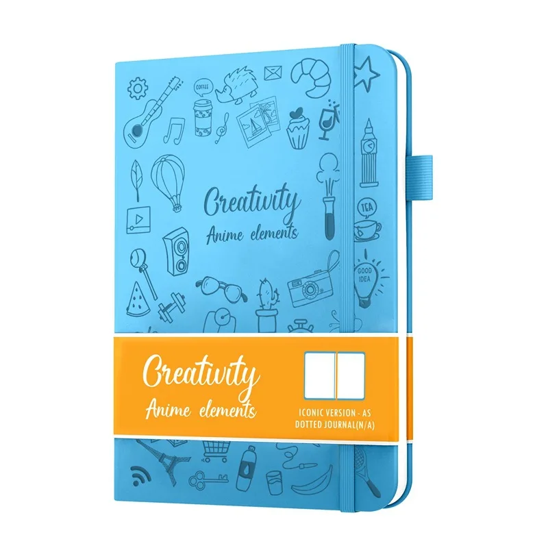 Creativity Notebook A5 Notepad Dot Matrix Horizontal Inner Page Dual Color Ribbon Design Cuaderno
Creativity Notebook A5 Notepad Dot Matrix Horizontal Inner Page Dual Color Ribbon Design Cuaderno