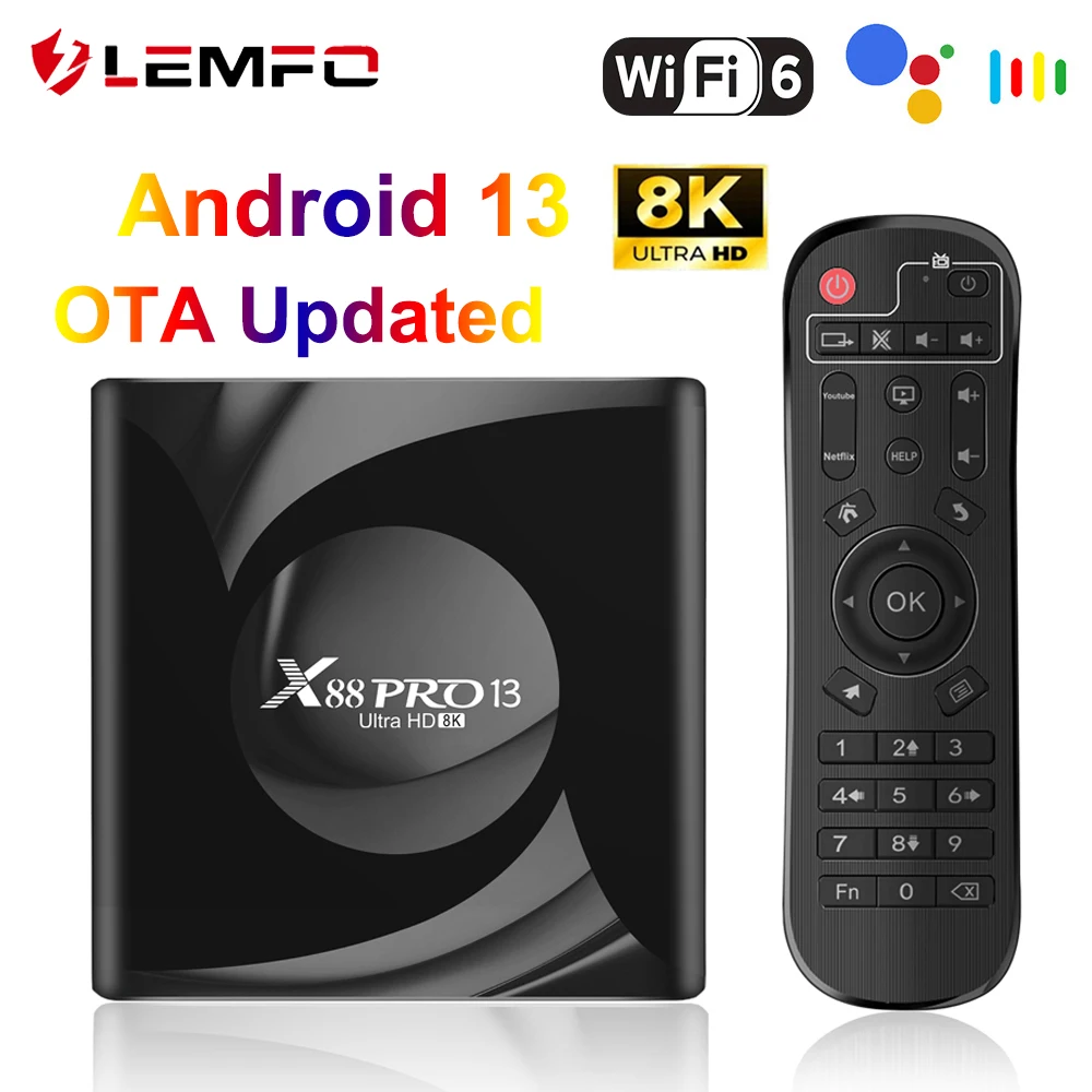 Приставка Смарт-ТВ X88PRO 13 Rockchip3528 8K OTA обновленная Android 13 медиаплеер Wifi6 4 Гб 64 Гб ТВ-приставка 100M Ethernet 2023
Приставка Смарт-ТВ X88PRO 13 Rockchip3528 8K OTA обновленная Android 13 медиаплеер Wifi6 4 Гб 64 Гб ТВ-приставка 100M Ethernet 2023
