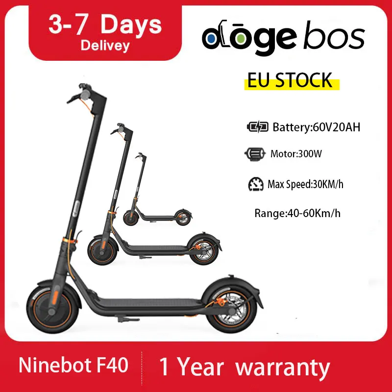 NINEBOT Electric Scooter 300W Motor 36V 10.2AH Battery Kick Scooter Max Speed 30KM/H Portable Skateboard Adult Electric Scooter
NINEBOT Electric Scooter 300W Motor 36V 10.2AH Battery Kick Scooter Max Speed 30KM/H Portable Skateboard Adult Electric Scooter