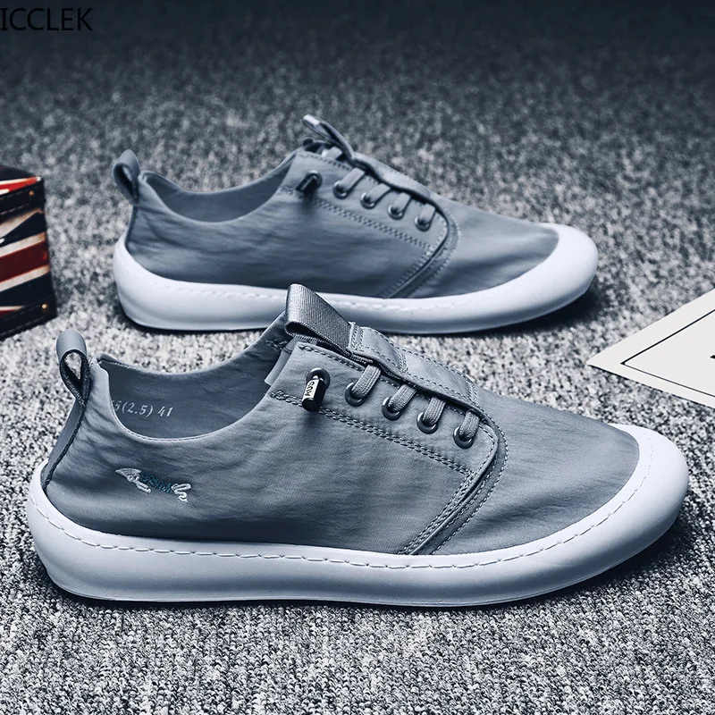 Summer Ice Silk Upper Canvas Shoes Breathable Driving a Pedal Casual Lazy Shoes Simple Fashion Trend Sports Casual Shoes
Summer Ice Silk Upper Canvas Shoes Breathable Driving a Pedal Casual Lazy Shoes Simple Fashion Trend Sports Casual Shoes