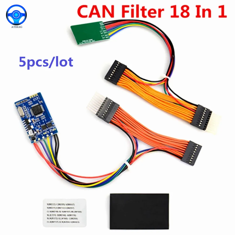 5 шт./партия MB CAN Filter 18 в 1 CAN Filter for W222/W205/W447/204/W212/E(W207)/W246 for Benz/BMW Universal CAN Filter Бесплатная доставка
5 шт./партия MB CAN Filter 18 в 1 CAN Filter for W222/W205/W447/204/W212/E(W207)/W246 for Benz/BMW Universal CAN Filter Бесплатная доставка