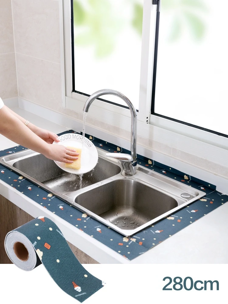 Self-Adhesive Sink Countertop Waterproof Sticker Wash Basin Water Blocking Strip Bathroom Bathroom Kitchen Waterproof Stickers
Self-Adhesive Sink Countertop Waterproof Sticker Wash Basin Water Blocking Strip Bathroom Bathroom Kitchen Waterproof Stickers