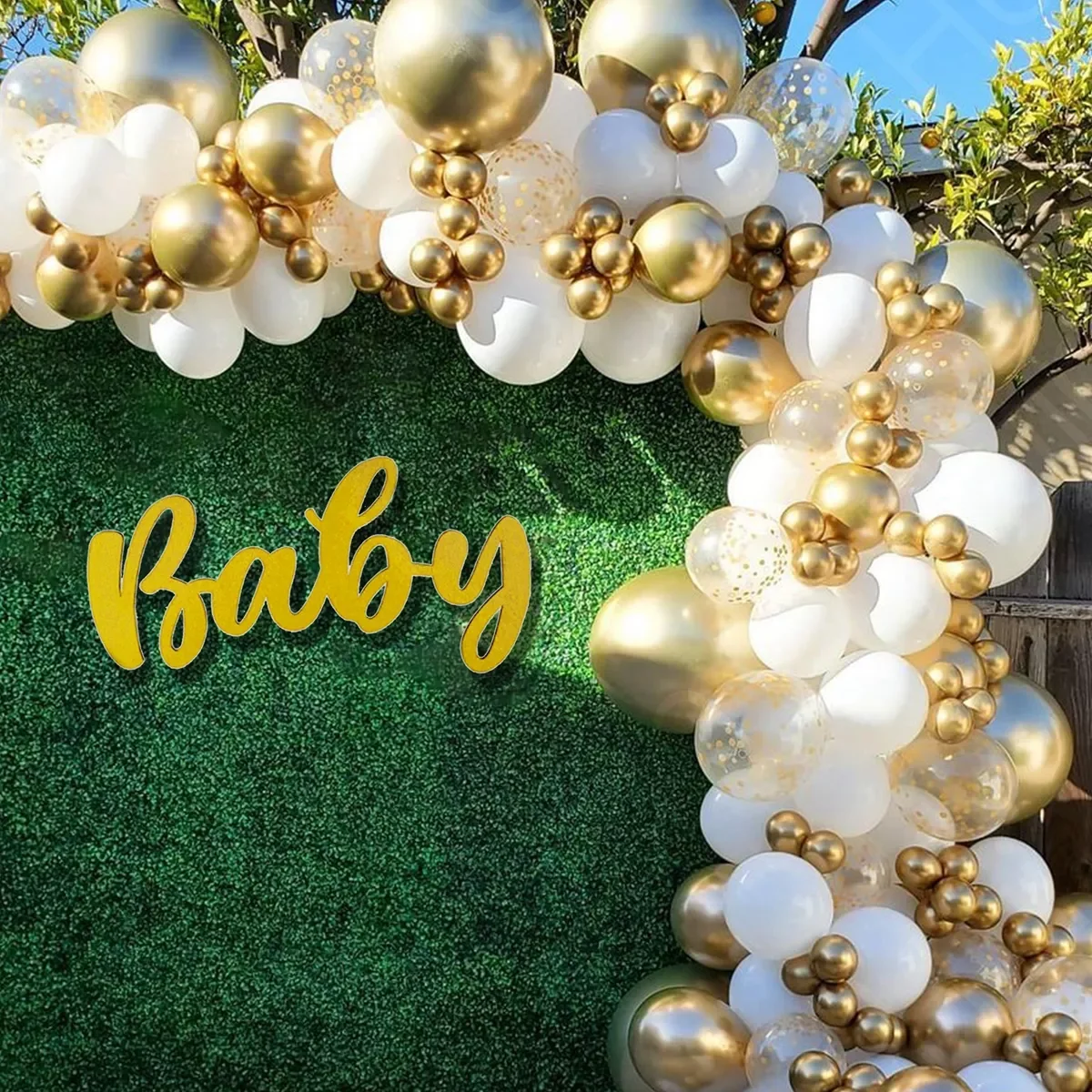 White Gold Balloon Garland Arch Kit Happy Birthday Party Decoration Kids Wedding Birthday Balloon Latex Baloon Baby Shower
White Gold Balloon Garland Arch Kit Happy Birthday Party Decoration Kids Wedding Birthday Balloon Latex Baloon Baby Shower