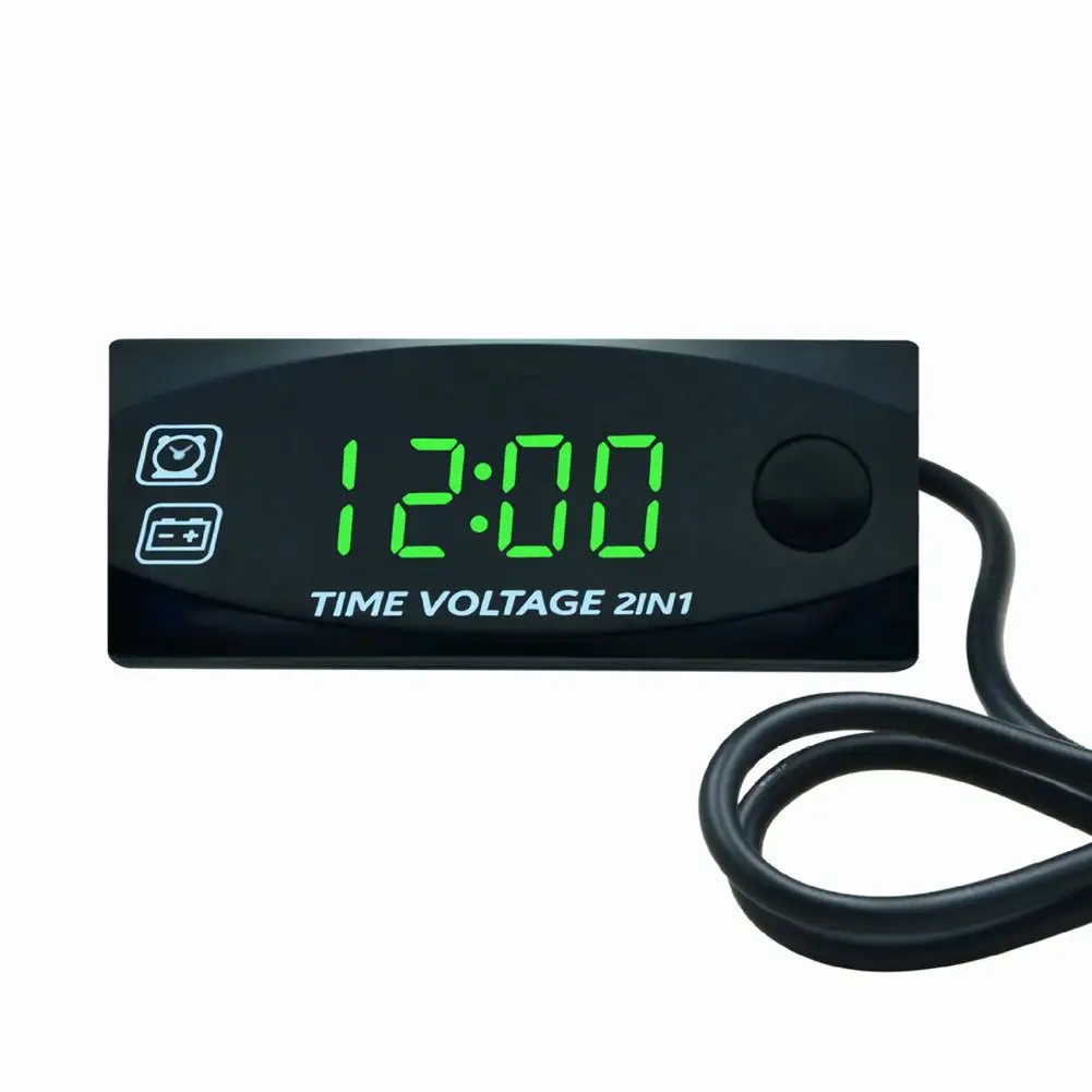 Timetable Digital Voltmeter ABS Accessories Easy To Carry For Motorcycle Lightweight Meter Tester Mini Brand New
Timetable Digital Voltmeter ABS Accessories Easy To Carry For Motorcycle Lightweight Meter Tester Mini Brand New