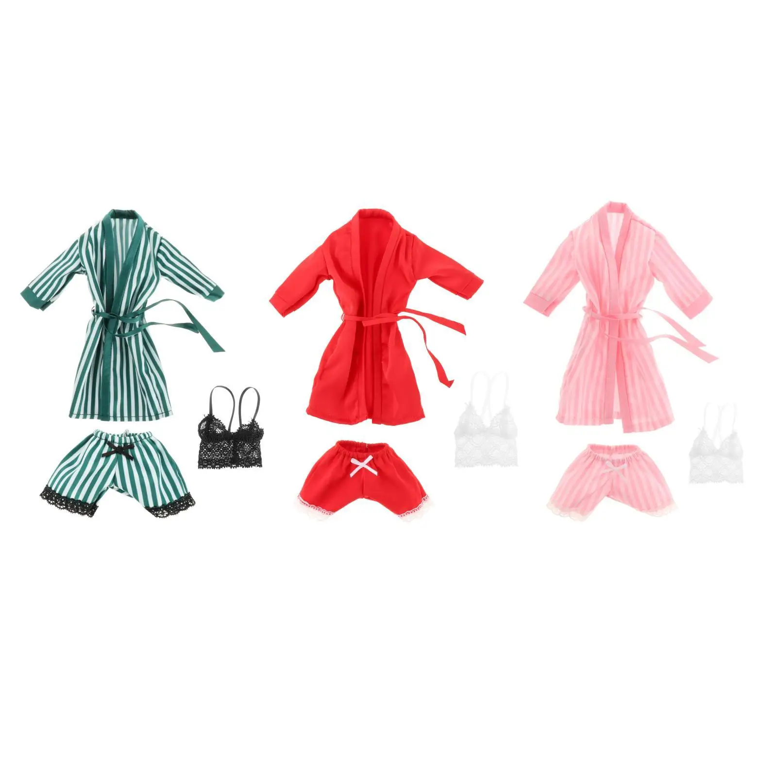 3 Pieces 1:6 Scale Pajamas Shorts Underwear Sleepwear Set for TBLeague Enterbay Female 12'' Action Figures
3 Pieces 1:6 Scale Pajamas Shorts Underwear Sleepwear Set for TBLeague Enterbay Female 12'' Action Figures