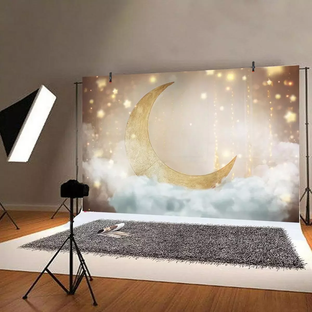 5x3ft/7x5ft/9x6ft Moon & Star Photography Backdrops Children Baby Birthday Theme Background Bedroom Decor Tapestry
5x3ft/7x5ft/9x6ft Moon & Star Photography Backdrops Children Baby Birthday Theme Background Bedroom Decor Tapestry