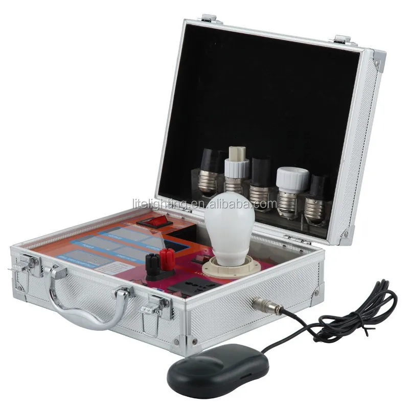 

Portable Led Tester Lux CCT Dimmer Power Meter Led Bulb Demo Case Led Lighting Testing Equipment