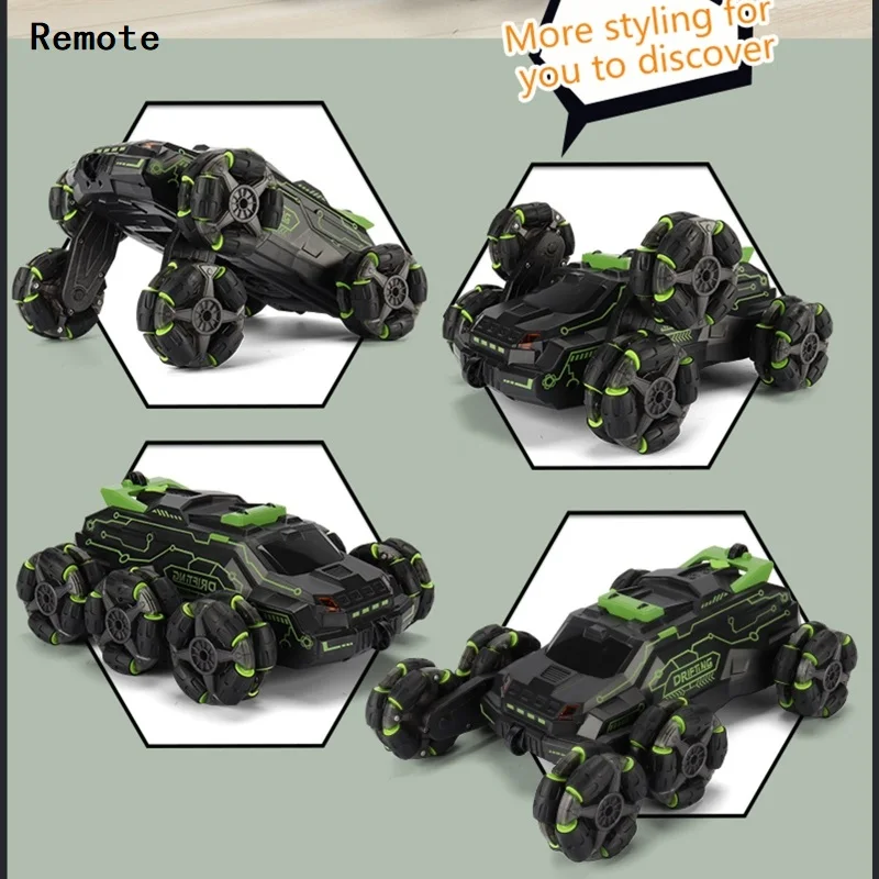 Intelligent remote control Swing Arm Remote Control Car Kids Toys Six-wheel Off Road Light Spray mexhaust steam transformers
Intelligent remote control Swing Arm Remote Control Car Kids Toys Six-wheel Off Road Light Spray mexhaust steam transformers