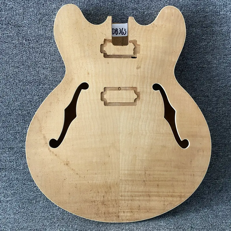 DN363 Unfinished Electric Guitar Body for Jazz Guitar Semi Hollowbody EPI Original and Genuine Maple with Maple DIY Parts
DN363 Unfinished Electric Guitar Body for Jazz Guitar Semi Hollowbody EPI Original and Genuine Maple with Maple DIY Parts