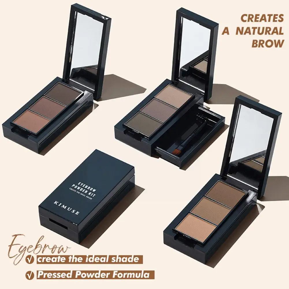 3 Color Eyebrow Powder Palette Eyebrow Pomade Brow Waterproof Long-lasting Makeup Eyebrow Enhancer For Women Cosmetic
3 Color Eyebrow Powder Palette Eyebrow Pomade Brow Waterproof Long-lasting Makeup Eyebrow Enhancer For Women Cosmetic
