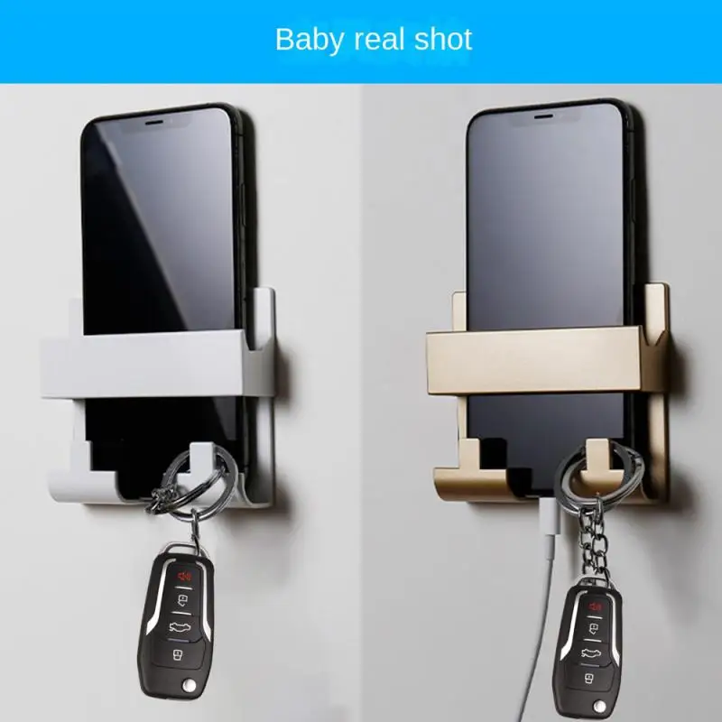 Creative Pasted Wall Mounted Phone Charging Bracket Storage Box Universal Cellphone Charger Hook For A Variety Of Wall Surfaces
Creative Pasted Wall Mounted Phone Charging Bracket Storage Box Universal Cellphone Charger Hook For A Variety Of Wall Surfaces