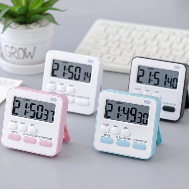 1PCS with Flashing Light Timer Cooking Kitchen Sport Study Game with Magnetic Countdown Alarm Clock
1PCS with Flashing Light Timer Cooking Kitchen Sport Study Game with Magnetic Countdown Alarm Clock
