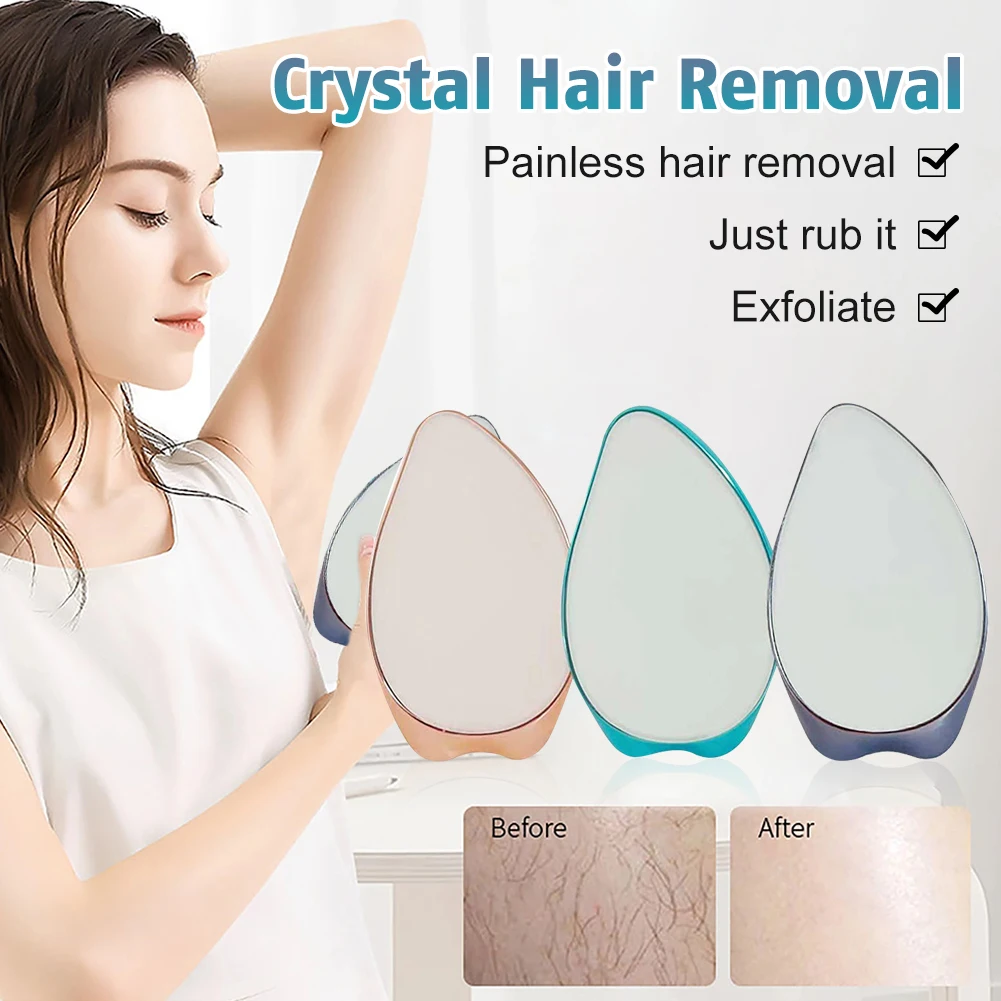 Crystal Physical Hair Removal Epilator Reusable Bleame Hair Eraser Painless Hair Removal For Face Body Beauty Tool Home Use
Crystal Physical Hair Removal Epilator Reusable Bleame Hair Eraser Painless Hair Removal For Face Body Beauty Tool Home Use