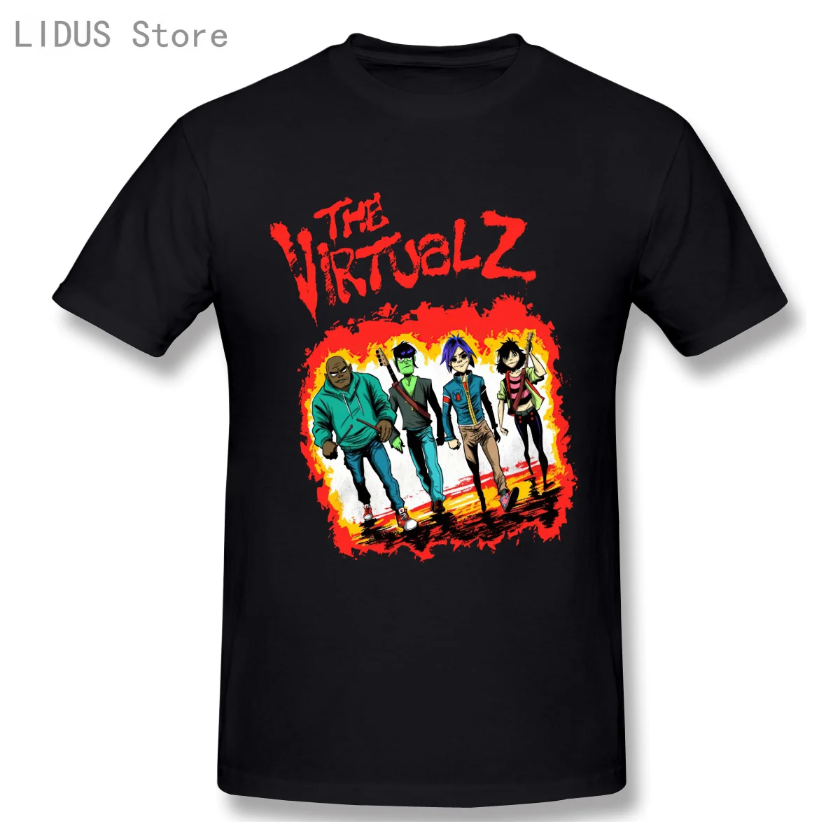 The Virtualz Gorillaz Shirt Casual Clothes Men T-Shirt Fashion Sweatshirt Cotton Clothing T-Shirts Tee Top
The Virtualz Gorillaz Shirt Casual Clothes Men T-Shirt Fashion Sweatshirt Cotton Clothing T-Shirts Tee Top