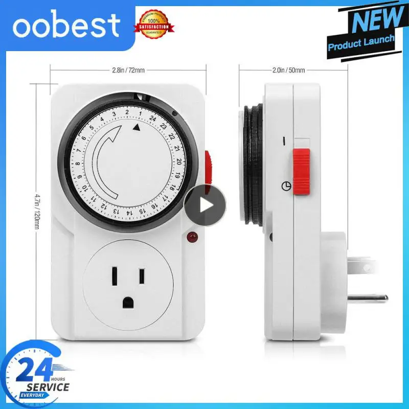 1/4/6PCS User Friendly American Standard Energy-saving Timer Switch Convenient Scheduling Precise Timing Control
1/4/6PCS User Friendly American Standard Energy-saving Timer Switch Convenient Scheduling Precise Timing Control