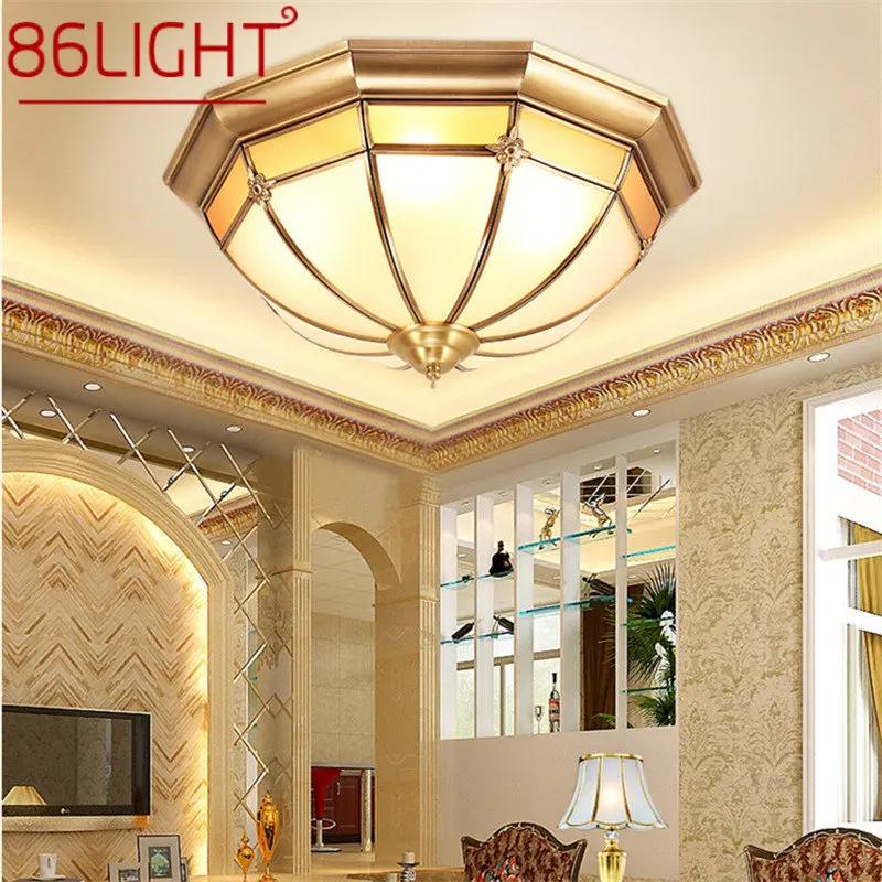 86LIGHT Nordic Copper Ceiling Lamp Modern Brass Vintage Creative Light Luxury LED Fixtures Decor For Home Living Bedroom
86LIGHT Nordic Copper Ceiling Lamp Modern Brass Vintage Creative Light Luxury LED Fixtures Decor For Home Living Bedroom
