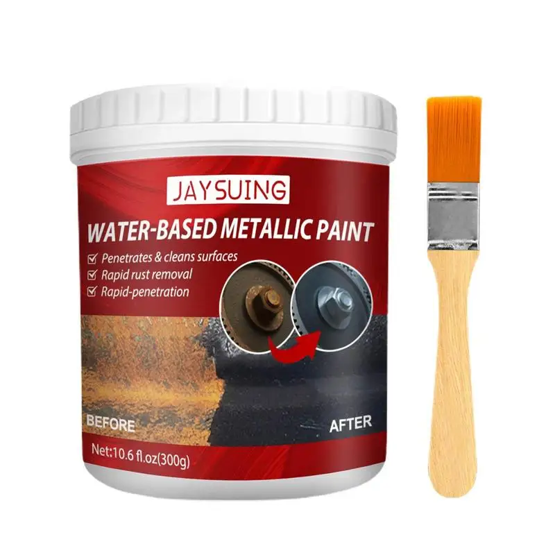 Metal Rust Remover Paint 300g Metal Rust Remover With Brush Anti-rust Protection Car Coating Primer Rust Inhibitor Works On Rust
Metal Rust Remover Paint 300g Metal Rust Remover With Brush Anti-rust Protection Car Coating Primer Rust Inhibitor Works On Rust
