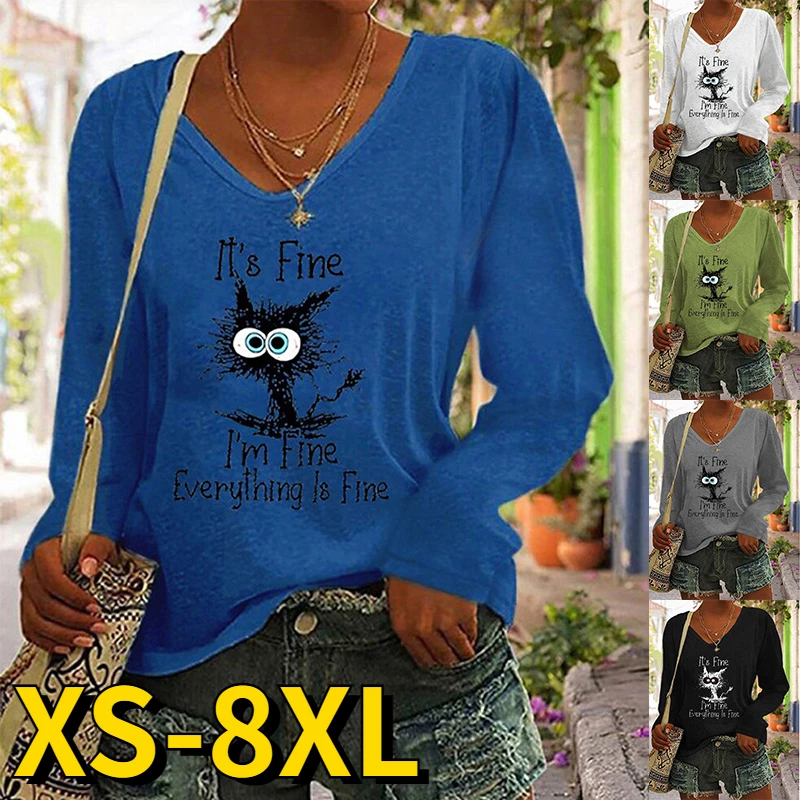 2022 New Ladies Animal Print Long Sleeve Women's Round Neck Simple Style Pullover Winter Casual T-shirt Daily Loose Size Tops
2022 New Ladies Animal Print Long Sleeve Women's Round Neck Simple Style Pullover Winter Casual T-shirt Daily Loose Size Tops
