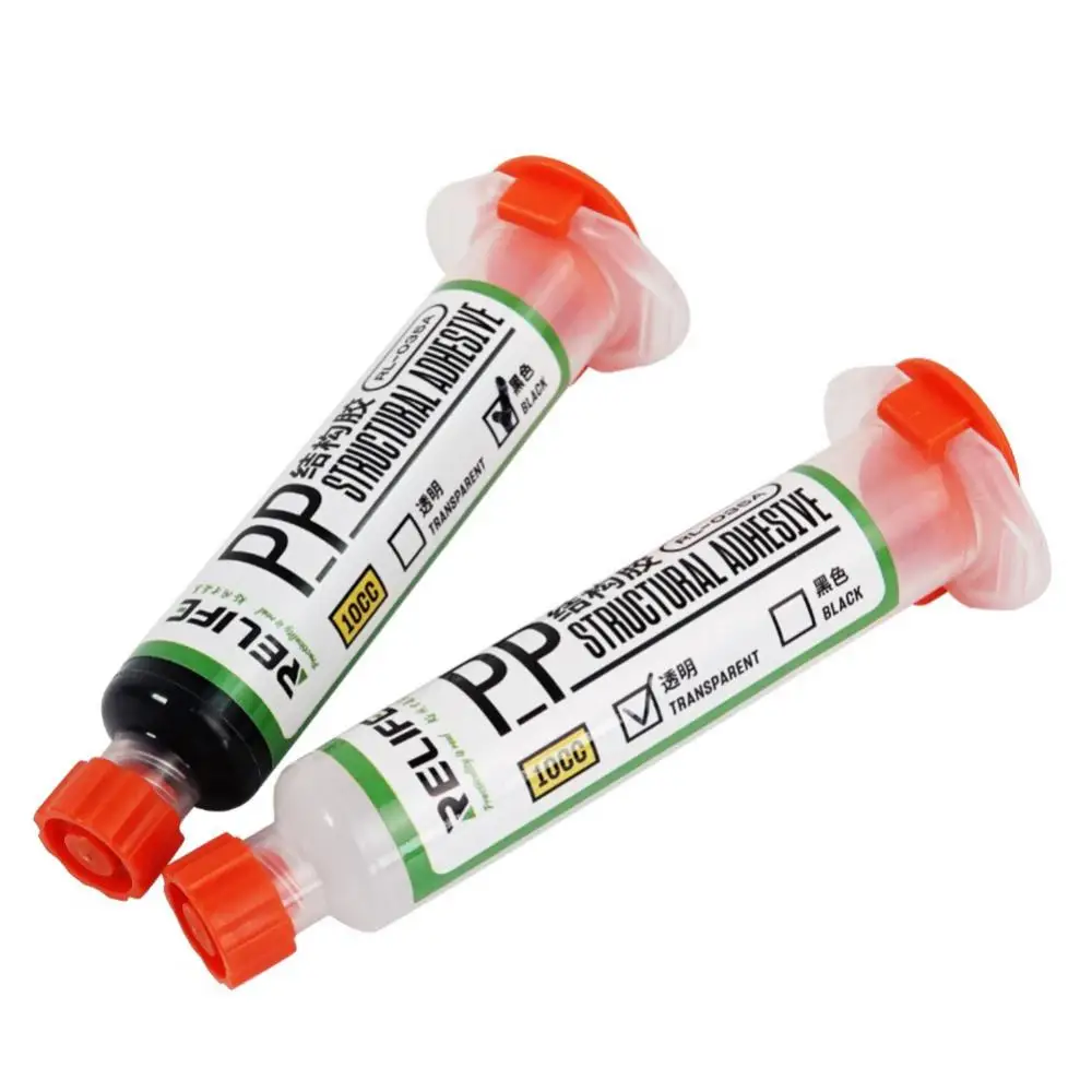 Hot sale Black Transparent PP structural adhesive for mobile phones frame back cover bracket bonding with needles
Hot sale Black Transparent PP structural adhesive for mobile phones frame back cover bracket bonding with needles