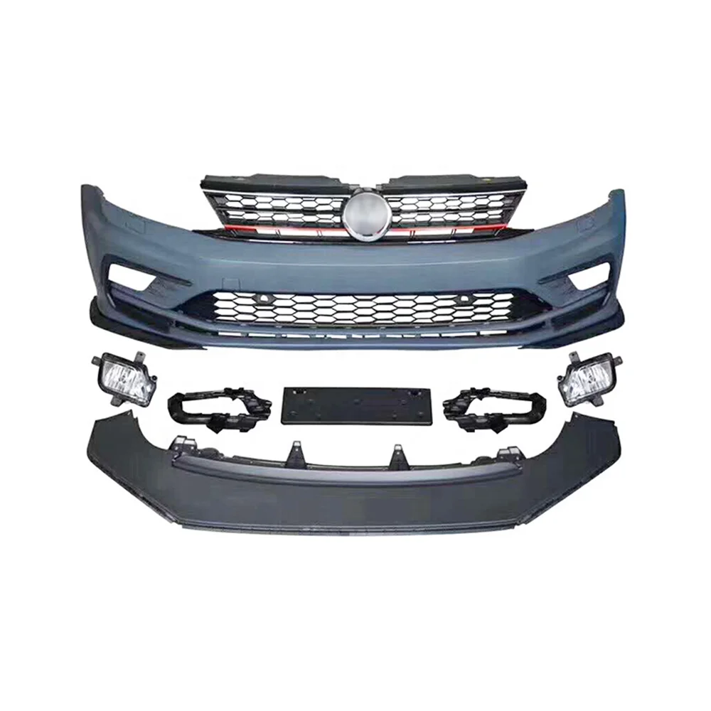 PP material Front bumper with grill For Volkswagen Sagitar Refit GLI Style Body Kits for Volkswagen Jetta 2011-2017
PP material Front bumper with grill For Volkswagen Sagitar Refit GLI Style Body Kits for Volkswagen Jetta 2011-2017