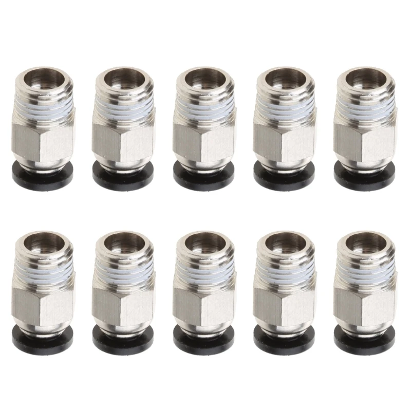 for 1.75mm PTFE 3D Printer Pneumatic Quick Connector Fitting PC4 01 M10 10Pcs Dropship
for 1.75mm PTFE 3D Printer Pneumatic Quick Connector Fitting PC4 01 M10 10Pcs Dropship