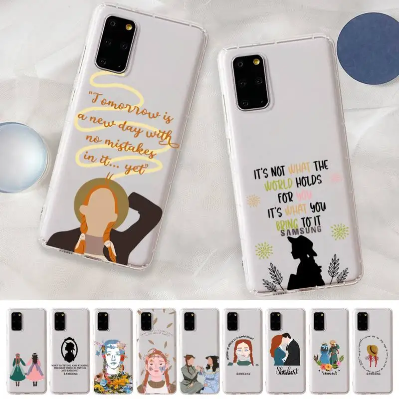 Anne with an E Phone Case For Samsung A 10 20 30 50s 70 51 52 71 4g 12 31 21 31 S 20 21 plus Ultra
Anne with an E Phone Case For Samsung A 10 20 30 50s 70 51 52 71 4g 12 31 21 31 S 20 21 plus Ultra