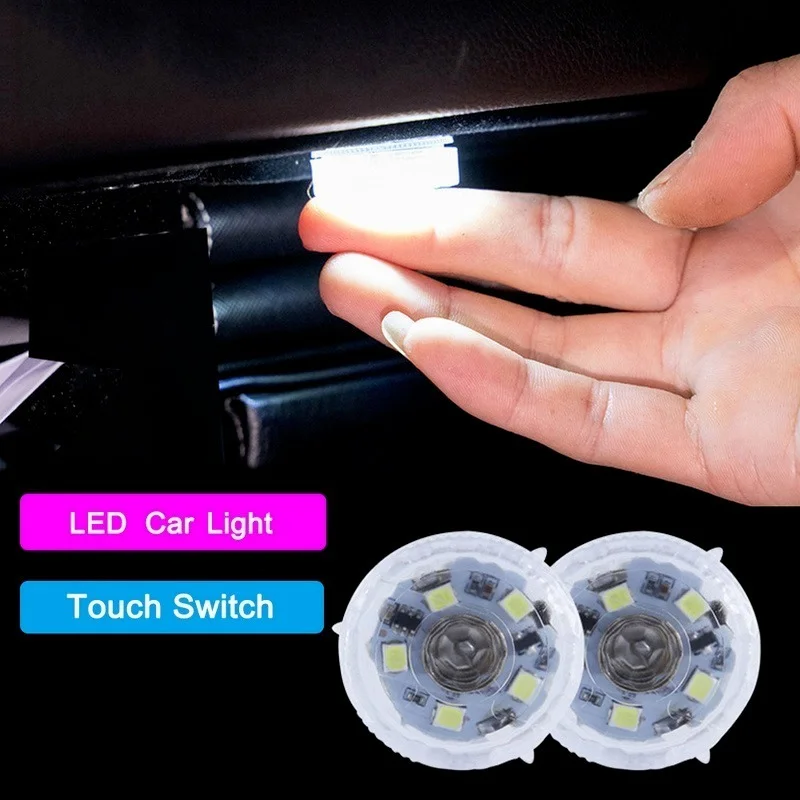 2pcs Car Mini Led Touch Switch Light Auto Wireless Ambient Lamp Portable Night Reading Light Car Roof Bulb Car Interior Light
2pcs Car Mini Led Touch Switch Light Auto Wireless Ambient Lamp Portable Night Reading Light Car Roof Bulb Car Interior Light