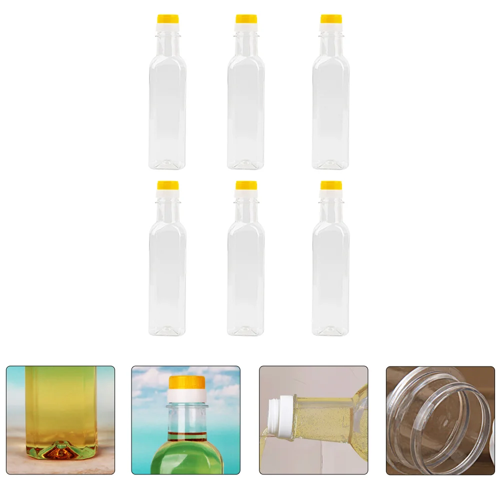 6pcs Oil Decanter Vinegar Bottle Condiment Dispenser Bottle Cruet Bottle Soy Sauce Dispenser Oil Pot
6pcs Oil Decanter Vinegar Bottle Condiment Dispenser Bottle Cruet Bottle Soy Sauce Dispenser Oil Pot