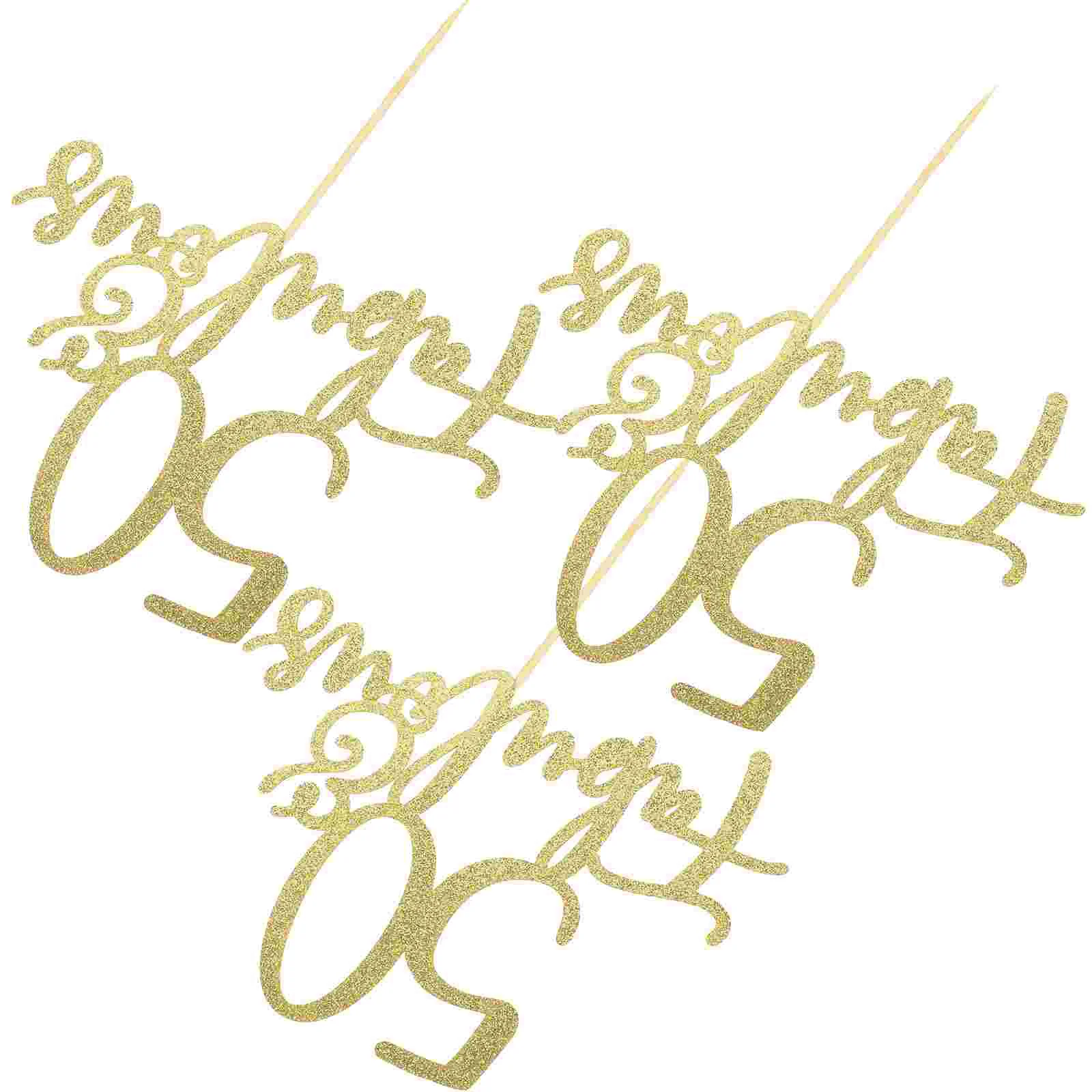 3pcs Delicate Cupcake Decorations Dessert Ornaments Cupcake Toppers Dessert Toppers Letters Cake Picks
3pcs Delicate Cupcake Decorations Dessert Ornaments Cupcake Toppers Dessert Toppers Letters Cake Picks