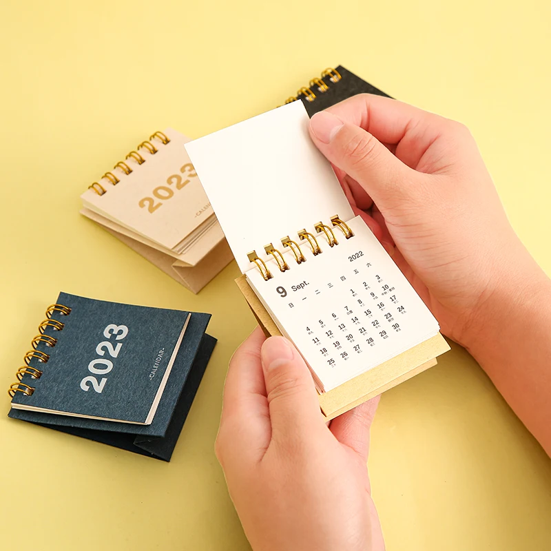 2023Mini Desktop Calendar Simple INS Cute Vintage Solid Color Journaling Accessories Memo School Office Desk Calendar Stationery
2023Mini Desktop Calendar Simple INS Cute Vintage Solid Color Journaling Accessories Memo School Office Desk Calendar Stationery