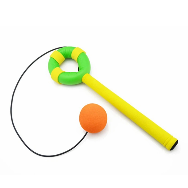 Swing Ball Toy Sponge Fitness Toy Round Balance Pendulum Ball Toy Yellow Green + Orange
Swing Ball Toy Sponge Fitness Toy Round Balance Pendulum Ball Toy Yellow Green + Orange