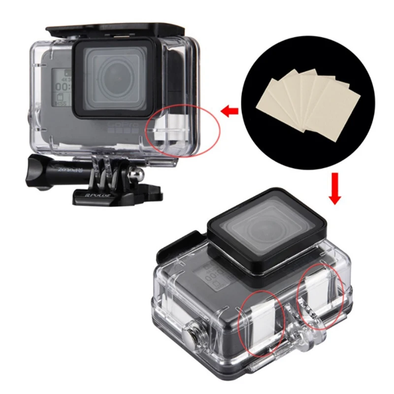 Hot Sale!!! 12pcs Anti-Fog Inserts Strips For GoPro Go Pro HD Hero NoFog Moisture White Dropshipping
Hot Sale!!! 12pcs Anti-Fog Inserts Strips For GoPro Go Pro HD Hero NoFog Moisture White Dropshipping