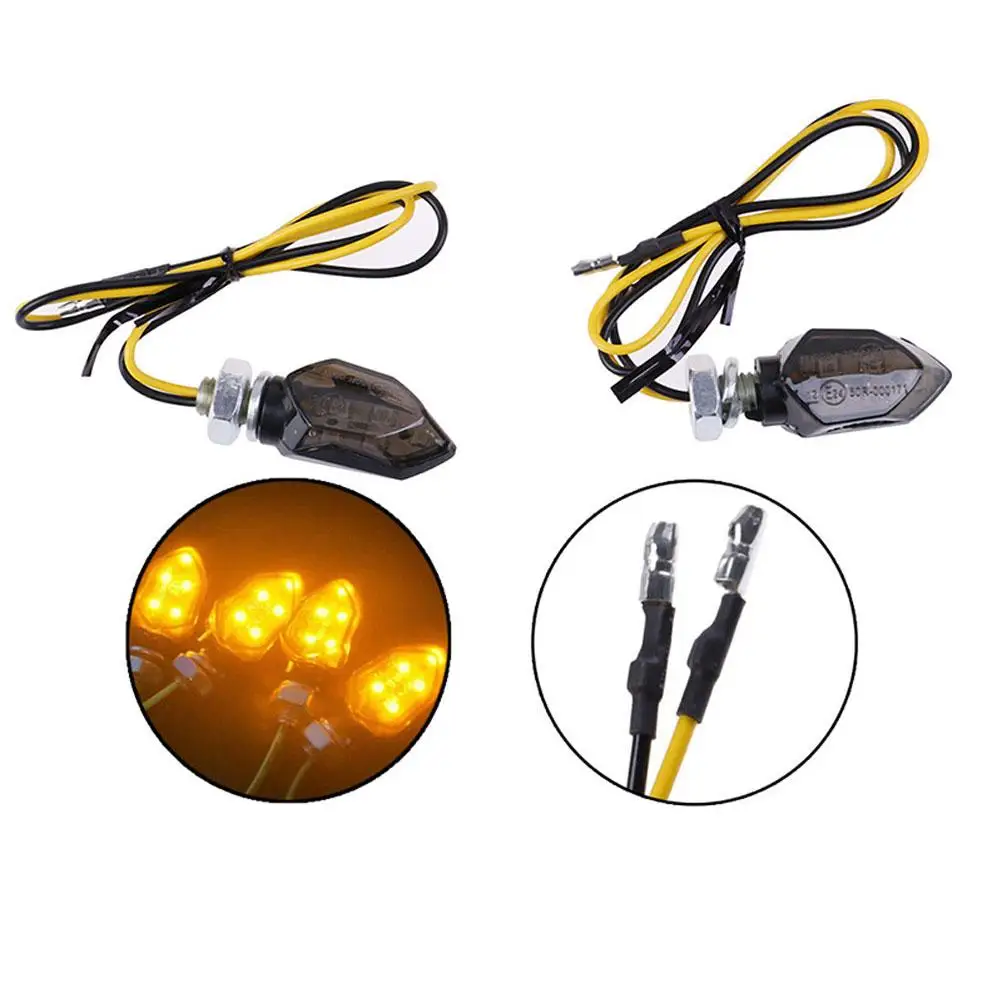2Pcs 5 LED Moto Signal Lights Smoke Lens Turn Signal Light Amber Blinker Indicator Lamp Led Turn Signal flasher Lights Lamp
2Pcs 5 LED Moto Signal Lights Smoke Lens Turn Signal Light Amber Blinker Indicator Lamp Led Turn Signal flasher Lights Lamp